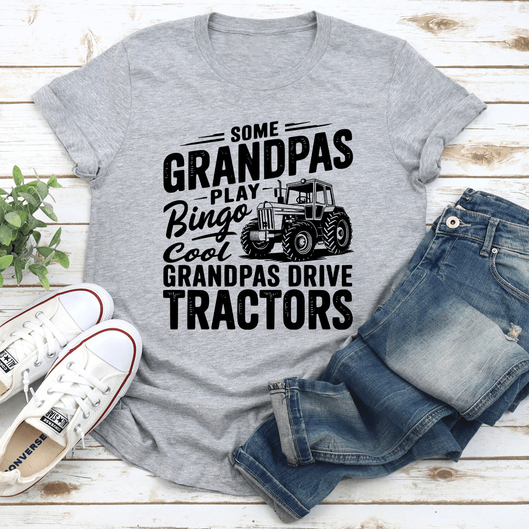 Some Grandpas Play Bingo Cool Tee 3