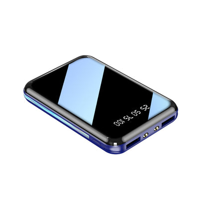 Mirror Screen LED Digital Powerbank Mini Power Bank Portable Charger External Battery For IPhone Xi 4