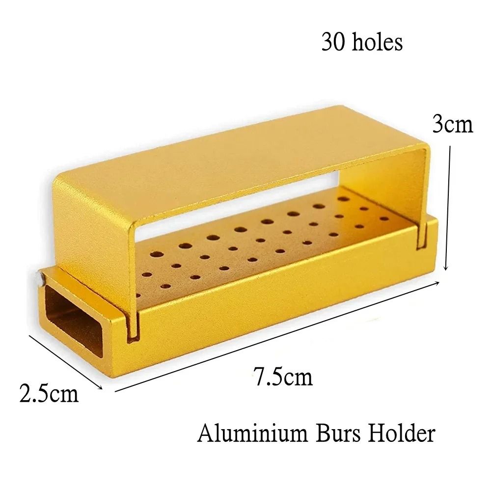 30 Piece Dental Diamond Burs Kit With Aluminum Holder For High Speed Handpiece 4
