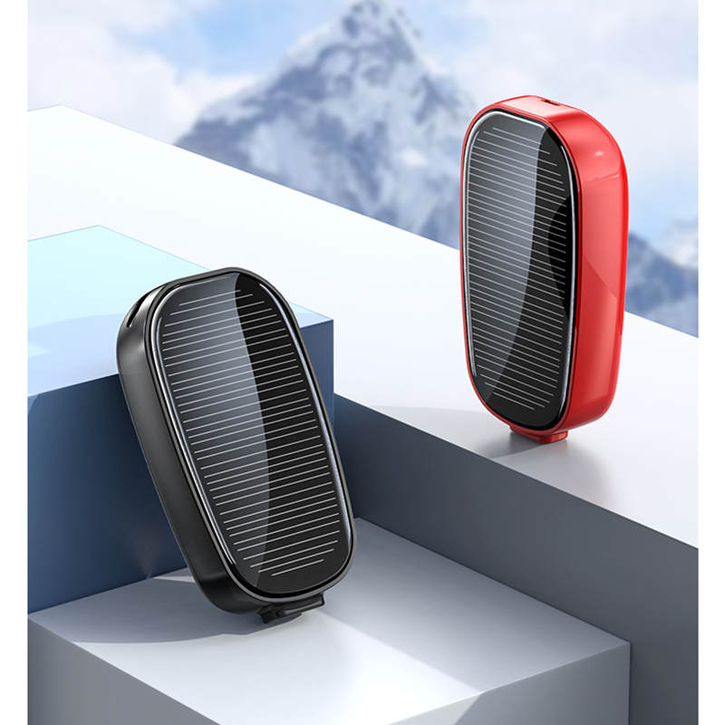 Portable Solar Charger Mini Power Bank Key Ring Compact External Battery Outdoor Camping Phone Powe 4
