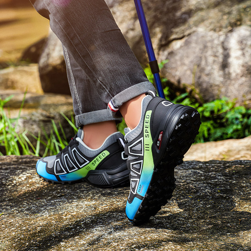 Waterproof Mens Cycling Shoes for Road & Mountain Biking, Durable Non-Slip Outdoor Sports & Hiking Shoe