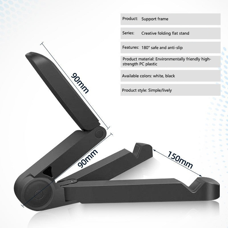 Universal Multifunctional Tablet Stand Holder, Foldable for iPad Air Pro, Samsung Xiaomi Huawei Tablets