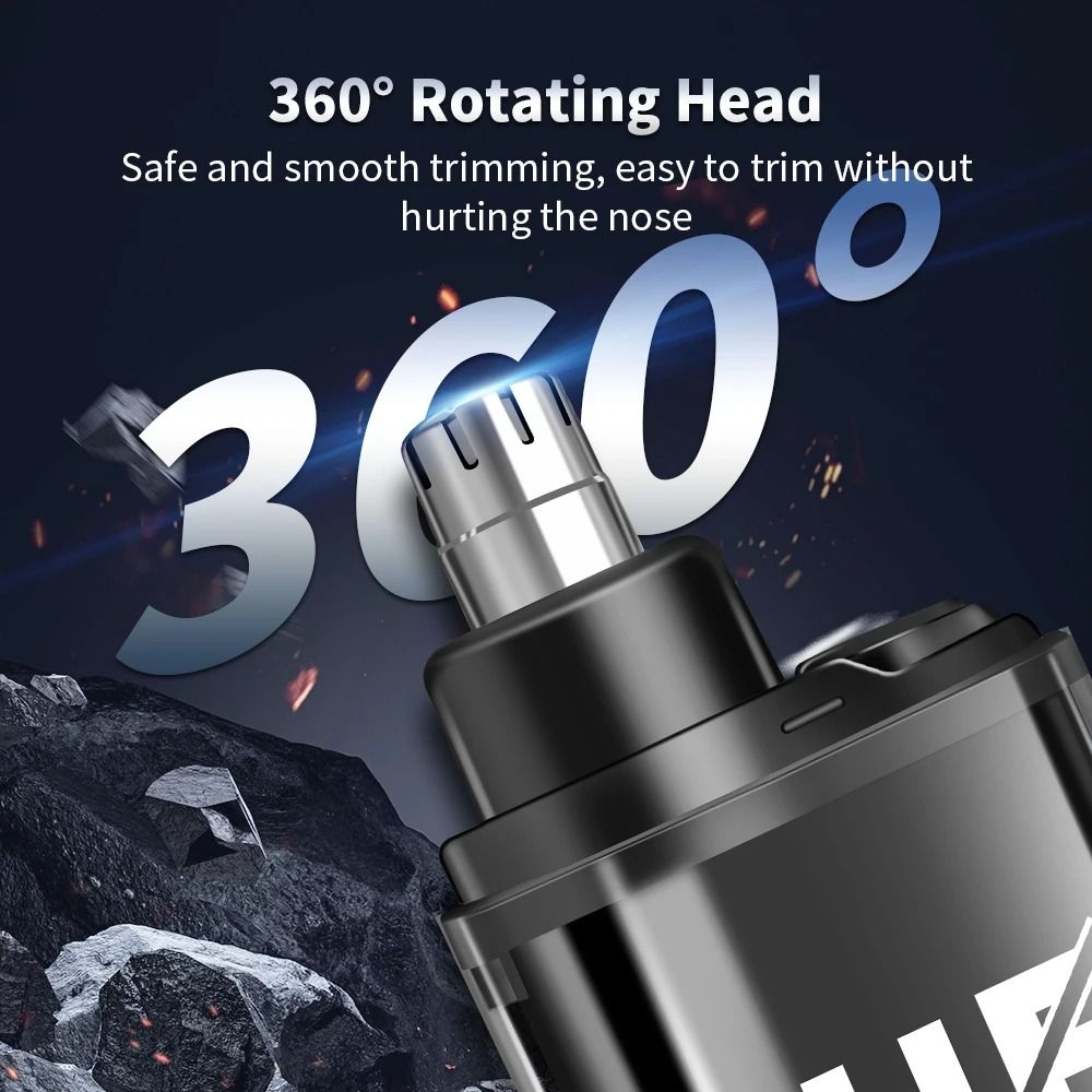 Rechargeable Electric Nose Hair Trimmer For Men Women 3