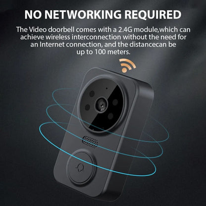 Wireless Video Doorbell With 43 Inch Screen And Two Way Intercom 5