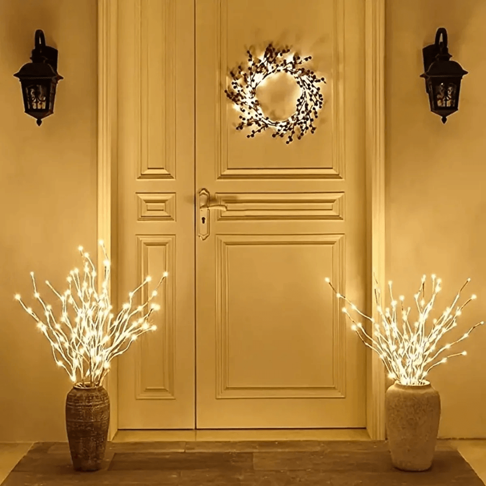 LumiBirch LED Birch Branch Lights Battery Operated Fairy Lights For Home And Bedroom Decor 1