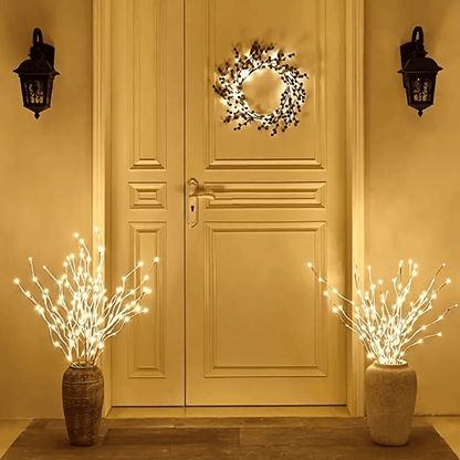 LumiBirch LED Birch Branch Lights Battery Operated Fairy Lights For Home And Bedroom Decor 1