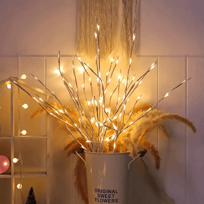 LumiBirch LED Birch Branch Lights Battery Operated Fairy Lights For Home And Bedroom Decor 4
