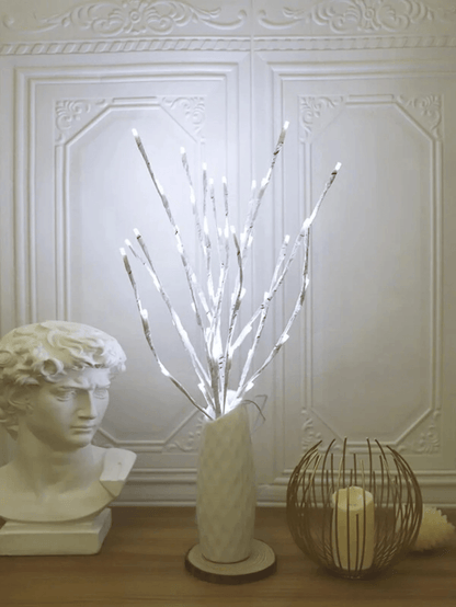 LumiBirch LED Birch Branch Lights Battery Operated Fairy Lights For Home And Bedroom Decor 5