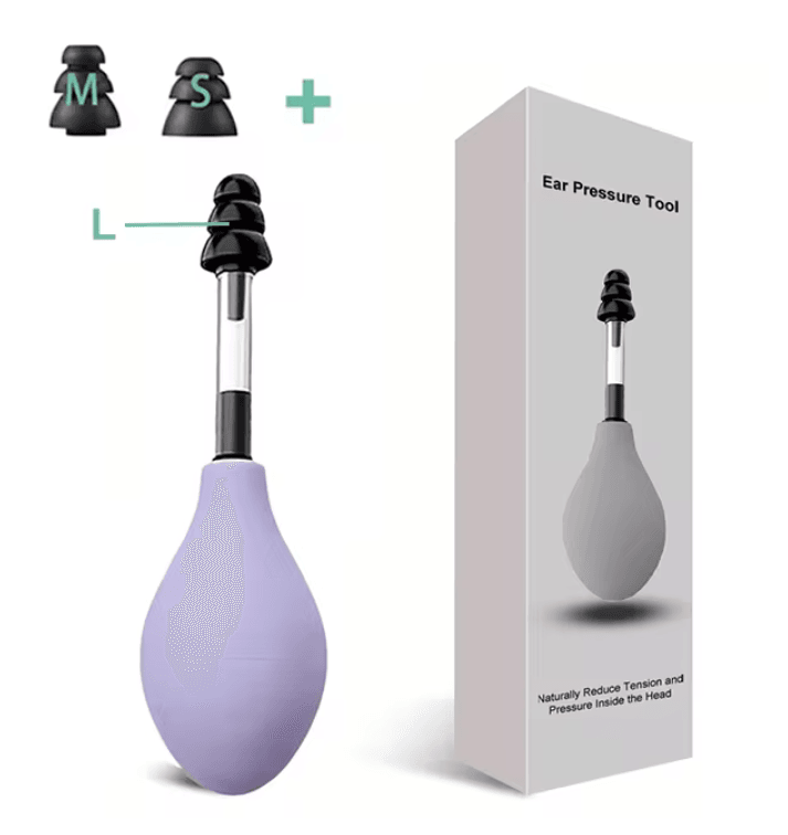 AirEase Portable Ear Pressure Relief Tool With Suction Function And Multiple Earplug Sizes 7