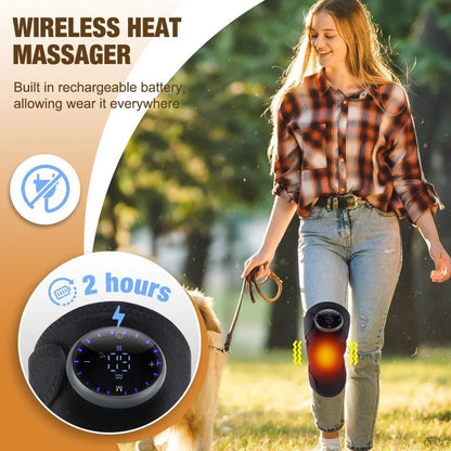 5Gear Electric Heating Knee Massager With Vibration And Hot Compress 5