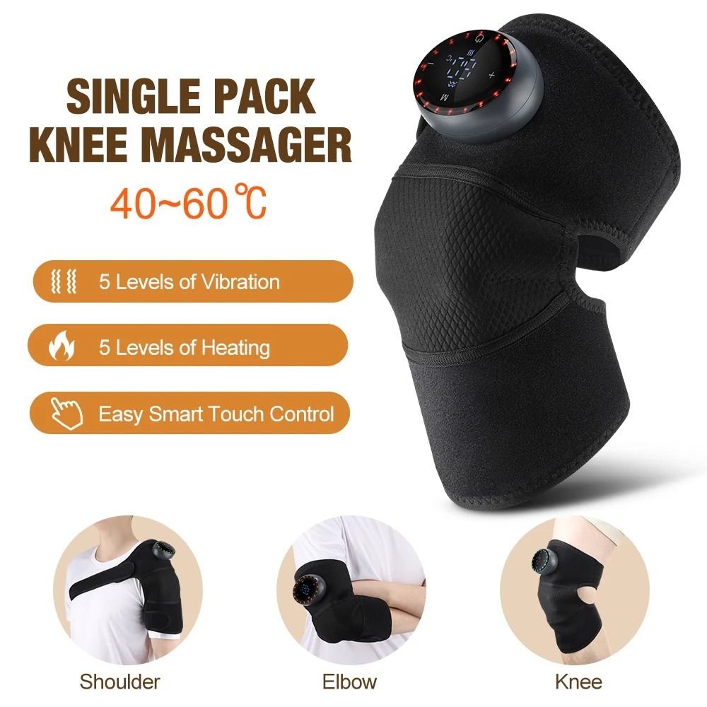 5Gear Electric Heating Knee Massager With Vibration And Hot Compress 7