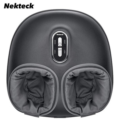 Foot Massager With Heat Air Compression And Shiatsu Kneading Rollers 1
