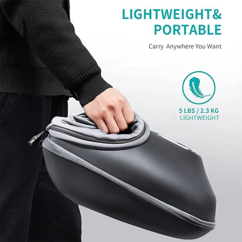 Foot Massager With Heat Air Compression And Shiatsu Kneading Rollers 5