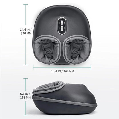 Foot Massager With Heat Air Compression And Shiatsu Kneading Rollers 6