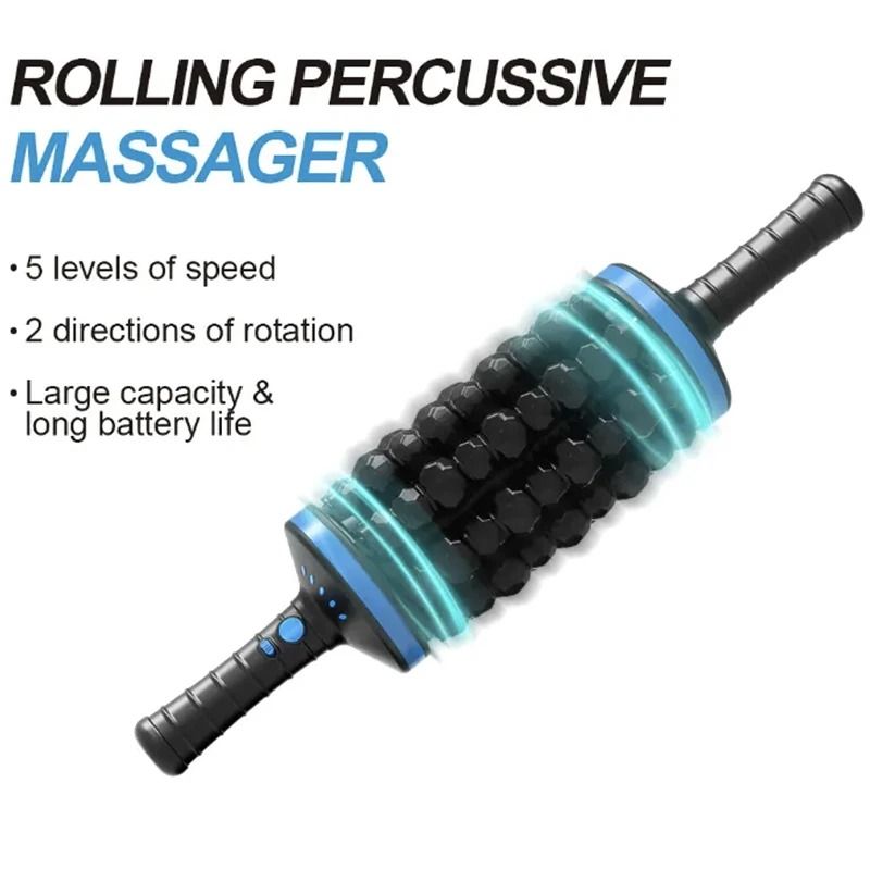 Cordless Roller Body Massager For Muscle Relaxation And Pain Relief 1