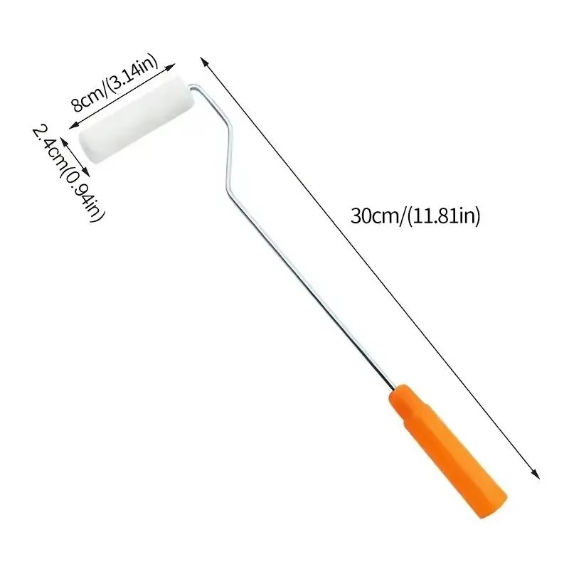 Professional 11pcs Paint Roller Kit With 4Inch Rollers And Covers For Smooth Walls 3