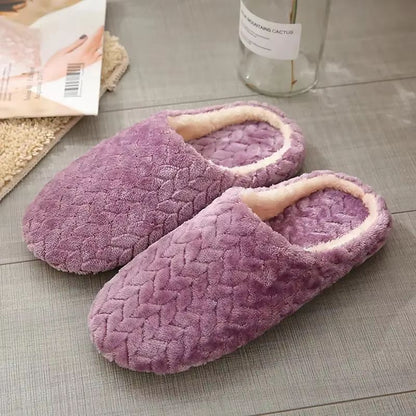 Unisex Fluffy Home Slippers  Soft Lightweight AntiSlip Indoor Slides For Autumn  Winter 6