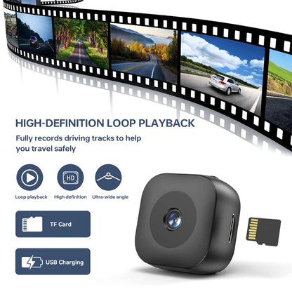 Small Cam, Mini Camera HD 1080P, Covert Video Recorder, High Definition WiFi Security Monitor, Full Color Night Vision