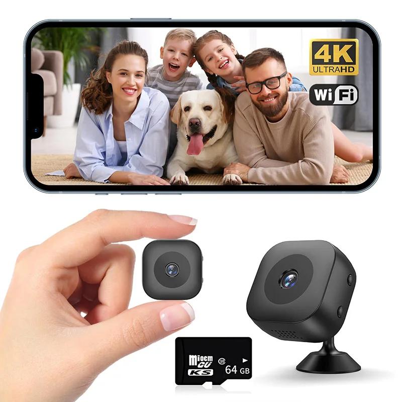 Small Cam, Mini Camera HD 1080P, Covert Video Recorder, High Definition WiFi Security Monitor, Full Color Night Vision
