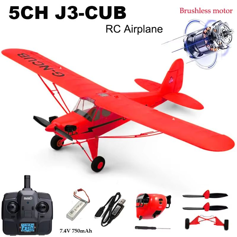 WLtoys A160 2.4G 5CH RC Airplane – Brushless Motor Fixed Wing Aircraft for Outdoor Flying