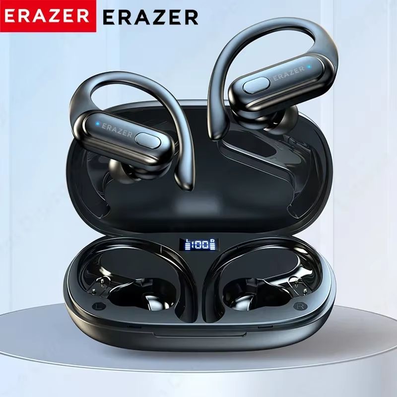 ERAZER XT60pro Sports Bluetooth Headphones – Wireless HiFi Earbuds with Mic & Noise Reduction