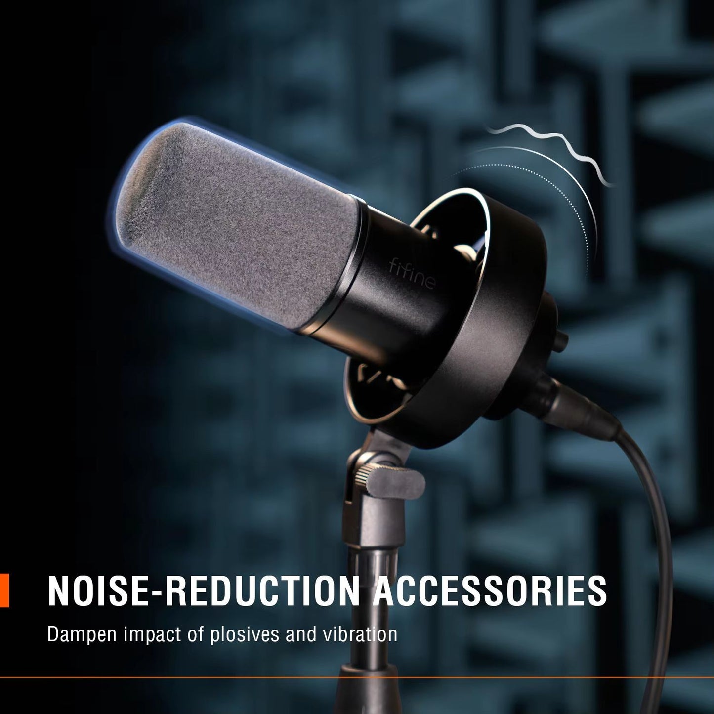 FIFINE K688 USBXLR Dynamic Microphone  StudioGrade Sound For Streaming Podcasting  Voice Recording 4