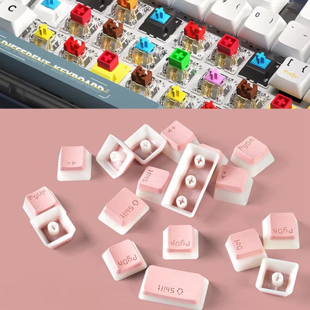 129Keys Keyboard Keycap OEM Profile PBT Material Key Cap For Mx Hot Swap Mechanical Keyboard Switch 5