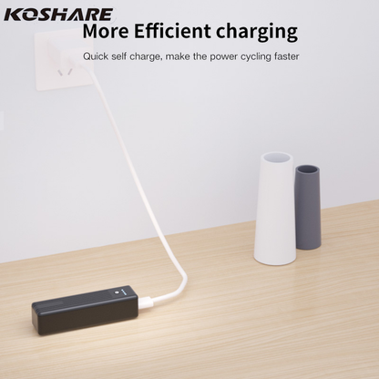 Compact 5000mAh Power Bank, LED Digital Display Charger, Small Portable Battery Pack for iPhone, Huawei, Xiaomi