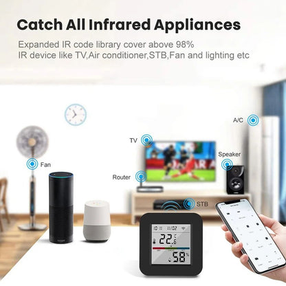 Tuya Smart IR Remote With Temp Humidity Sensor Universal Controller 2