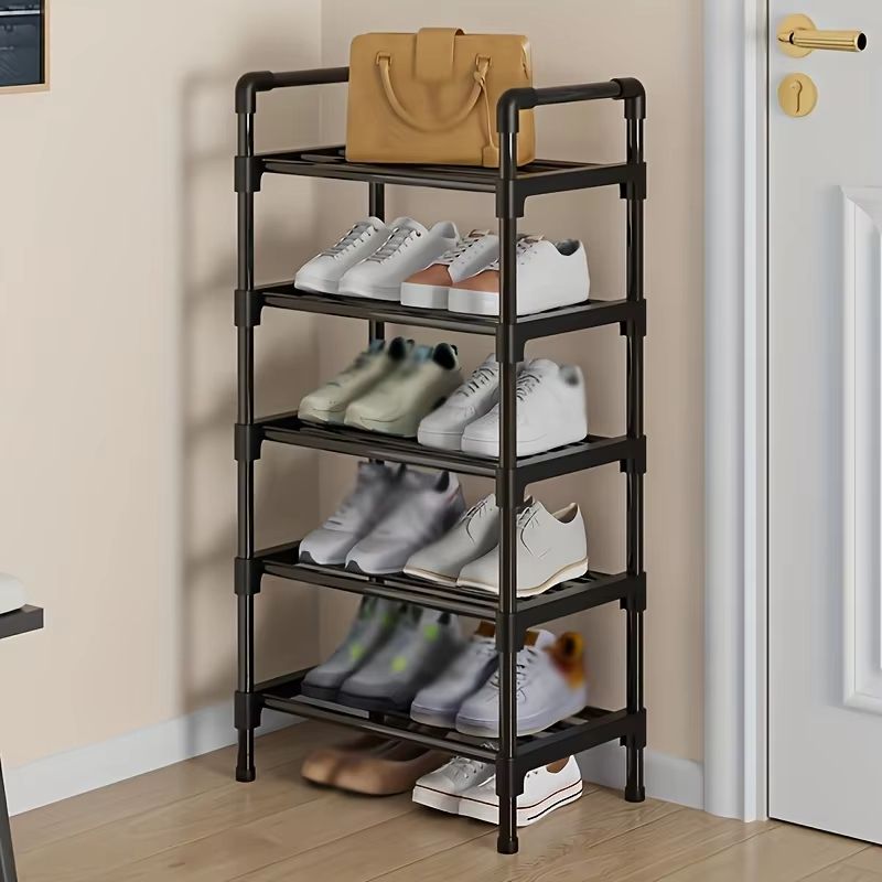 MultiTier Metal Shoe Rack Organizer  Stackable SpaceSaving Storage For Closet Bedroom And Entryway 1