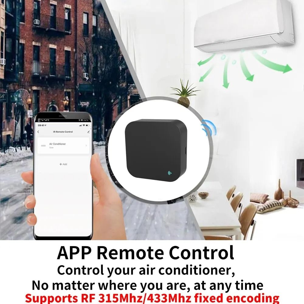 Tuya WiFi RF IR Remote Control 433MHz 315MHz Smart Home Universal Remote 1