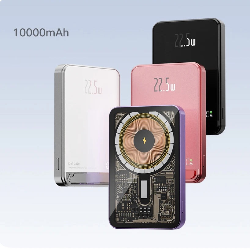 Backup Battery Macsafe Powerbank, Magnetic Wireless Phone Charger, New High Quality Aluminum Alloy Power Banks