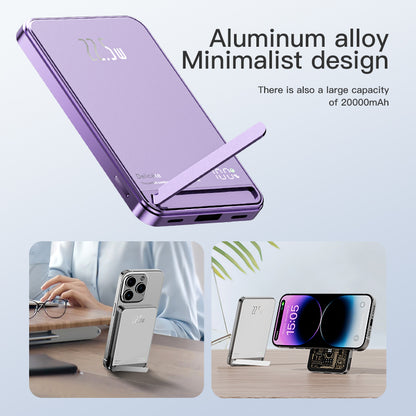 Backup Battery Macsafe Powerbank, Magnetic Wireless Phone Charger, New High Quality Aluminum Alloy Power Banks