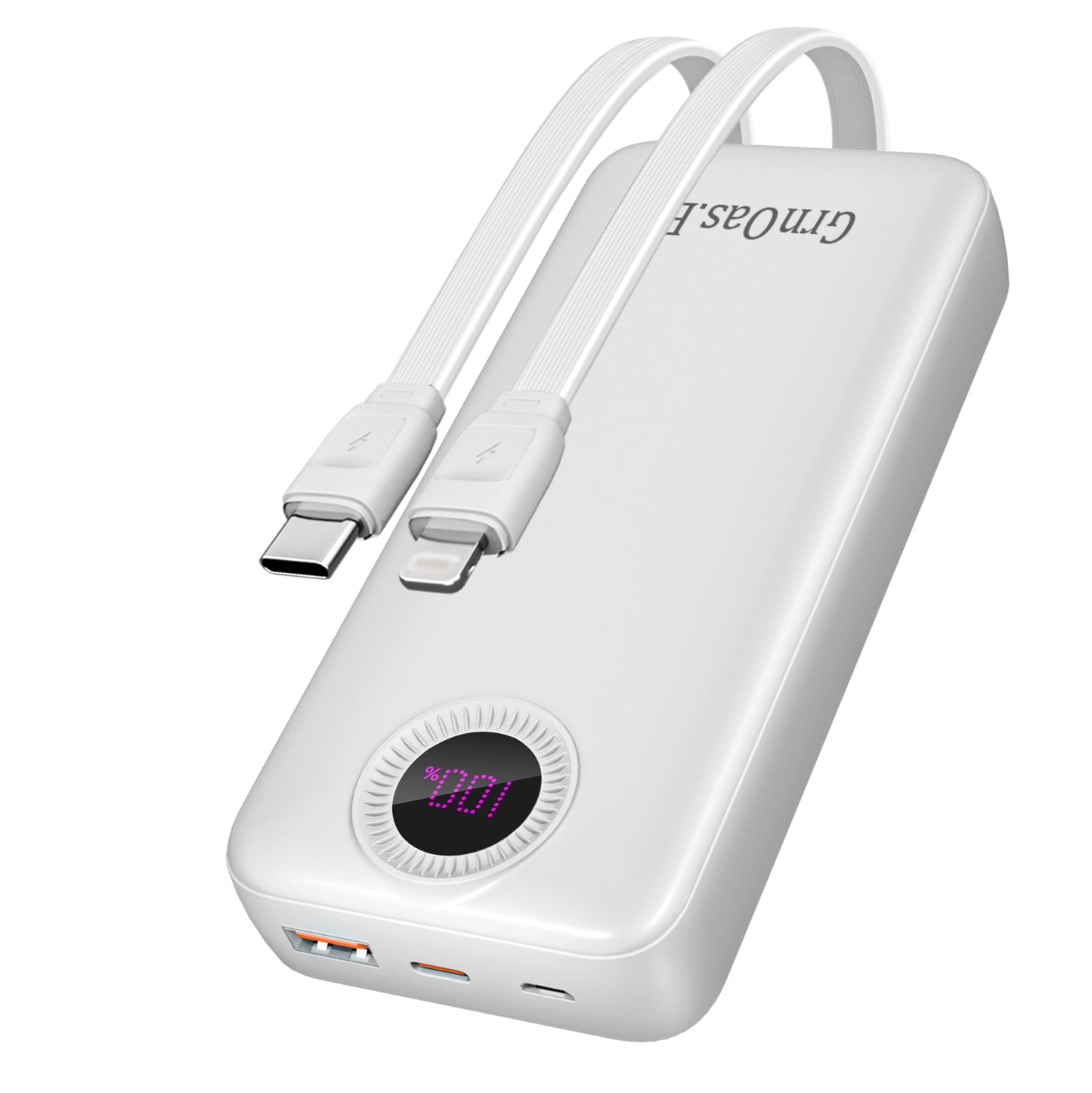 Fast Charging Power Bank Portable Charger Dual Input Multi Output Compatible With IPhone And Samsun 1