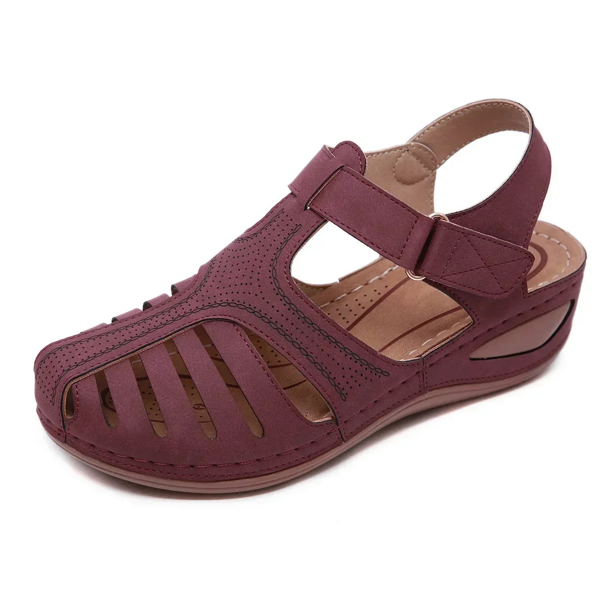 Premium Orthopedic Women Sandals Summer Bunion Corrector Wedge Shoes Stylish Vulcanized Heels For E 10
