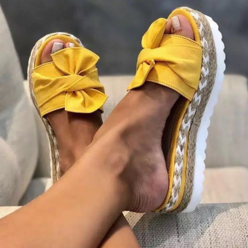 Elegant Women Heels Sandals With Wedges Summer Platform Sandals  Slippers Comfortable Fashion Shoes 5