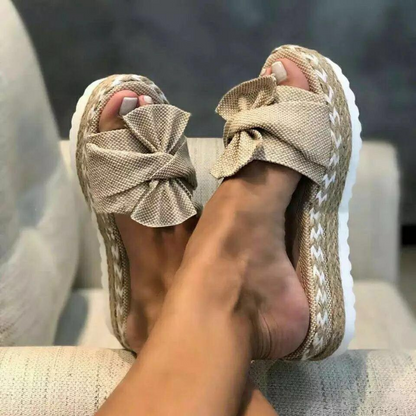 Elegant Women Heels Sandals With Wedges Summer Platform Sandals  Slippers Comfortable Fashion Shoes 6
