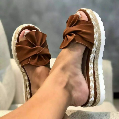 Elegant Women Heels Sandals With Wedges Summer Platform Sandals  Slippers Comfortable Fashion Shoes 9