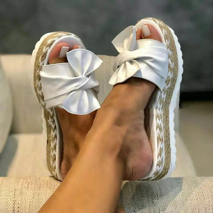Elegant Women Heels Sandals With Wedges Summer Platform Sandals  Slippers Comfortable Fashion Shoes 11