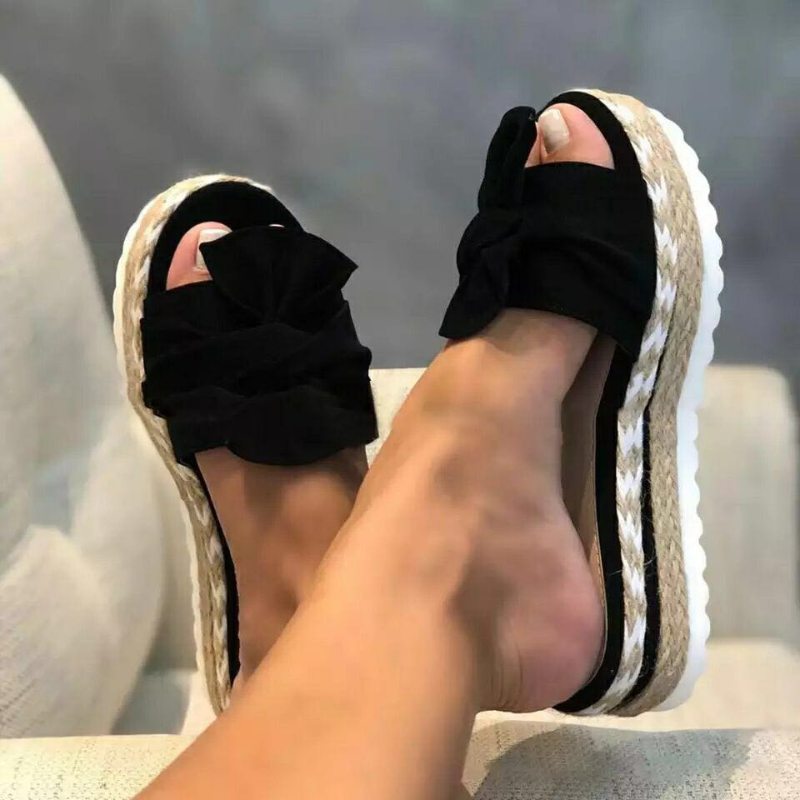 Elegant Women Heels Sandals With Wedges Summer Platform Sandals  Slippers Comfortable Fashion Shoes 12