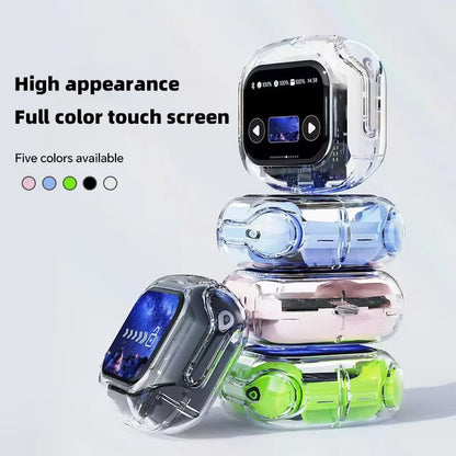 Smart Translation Touch Bluetooth Headphones  Wireless HiFi Earbuds With RealTime Voice Translation 3
