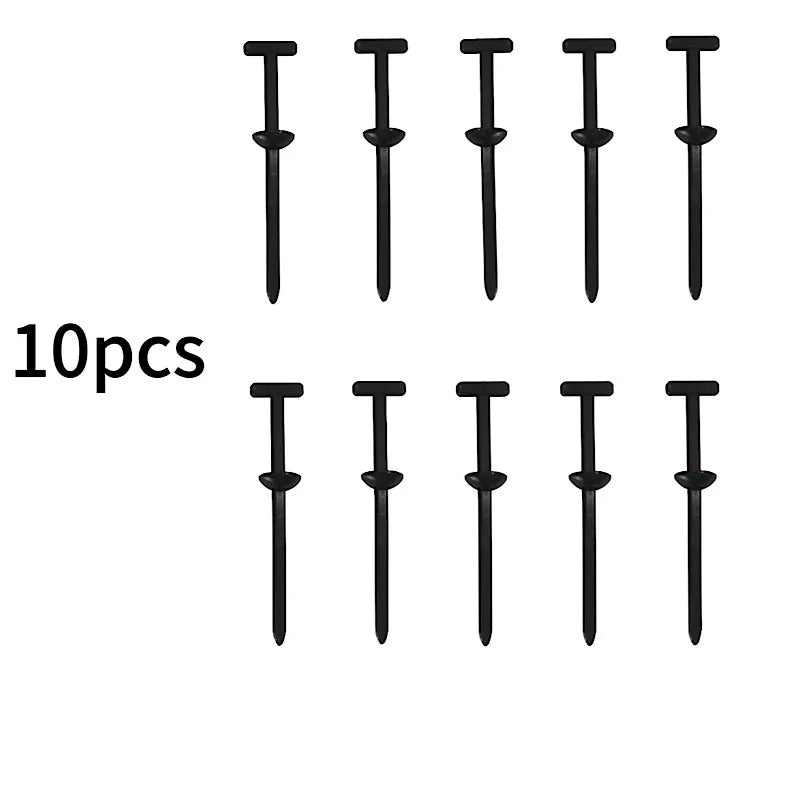 Cable Tie Buckle, Fixed Through Core Nail Cable Tie, Nylon Mudguard Fender Inner Lining Trunk Buckle