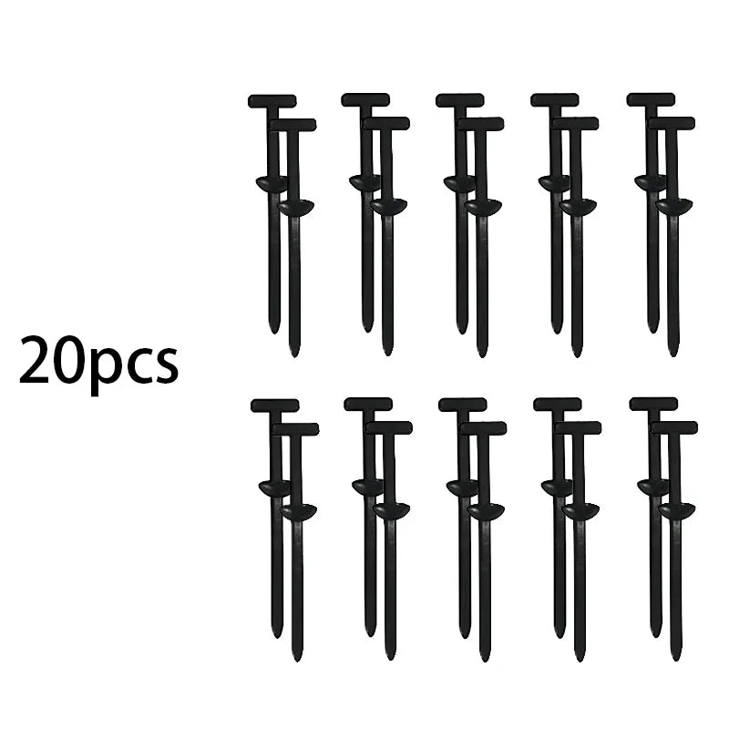 Cable Tie Buckle, Fixed Through Core Nail Cable Tie, Nylon Mudguard Fender Inner Lining Trunk Buckle