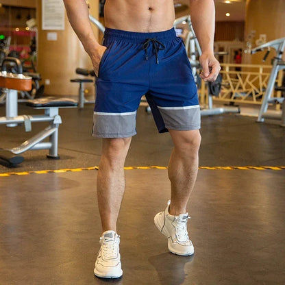 Mens Gym Shorts Basketball Sportswear Loose Fit Beach Shorts With Zip Pocket Plus Size Joggers For  3