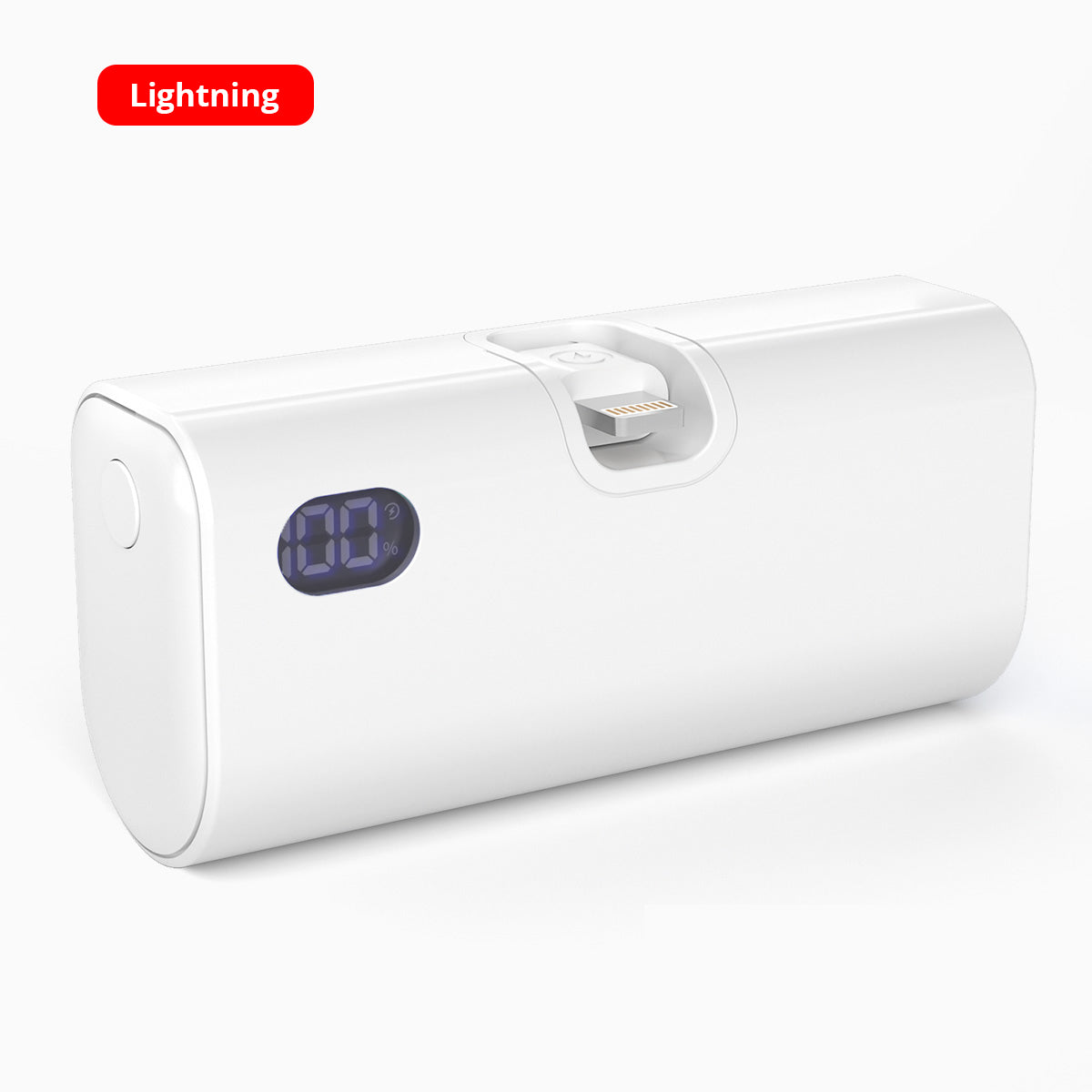 Fast Charging Portable Charger Mini Power Bank Foldable USBC Lightning External Battery For IPhone  7