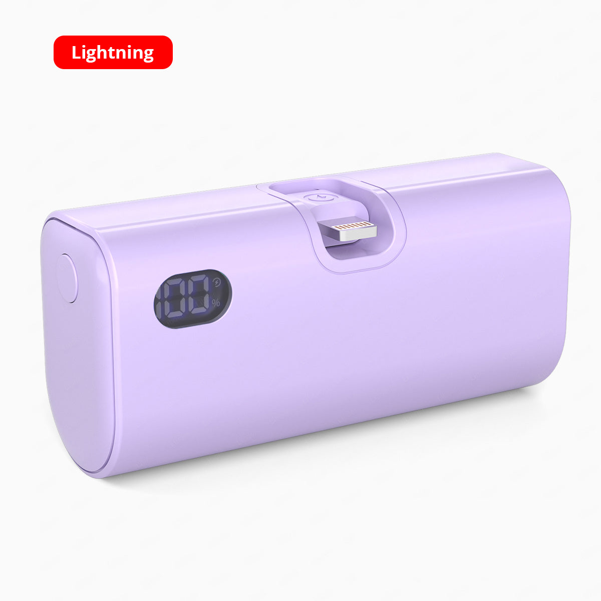 Fast Charging Portable Charger Mini Power Bank Foldable USBC Lightning External Battery For IPhone  10