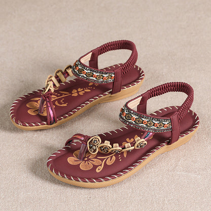 Chic Womens Wedge Sandals Shoes Sandals Women Summer NonSlip Open Toe Design For Elegant Everyday W 7