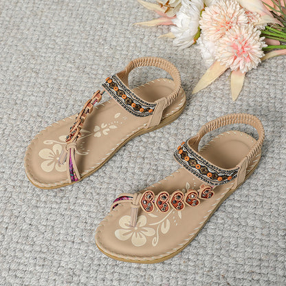 Chic Womens Wedge Sandals Shoes Sandals Women Summer NonSlip Open Toe Design For Elegant Everyday W 8
