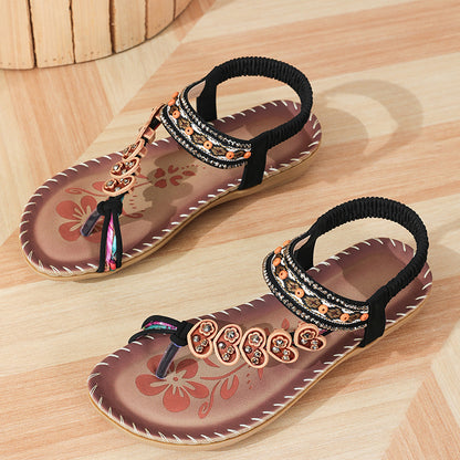 Chic Womens Wedge Sandals, Shoes Sandals Women Summer Non-Slip Open Toe Design for Elegant Everyday Wear