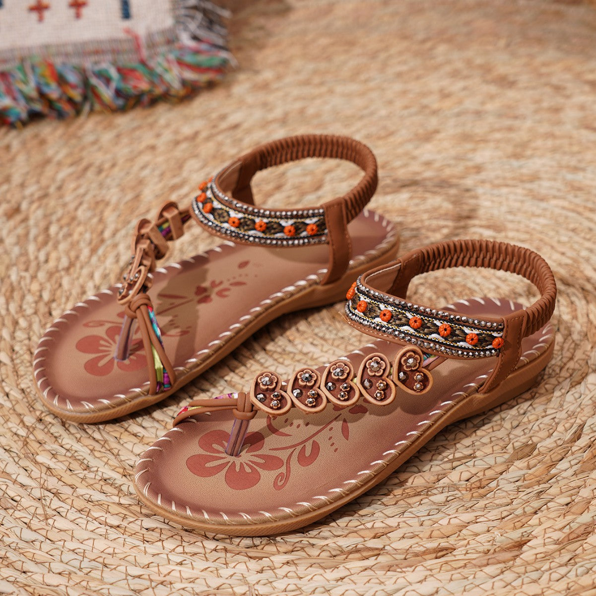 Chic Womens Wedge Sandals, Shoes Sandals Women Summer Non-Slip Open Toe Design for Elegant Everyday Wear
